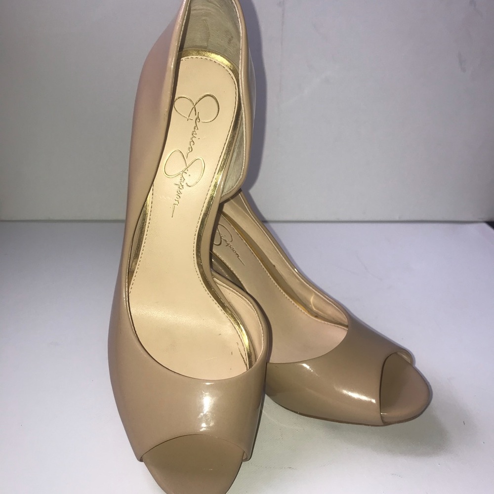 Jessica Simpson Peep Toe Heels 👠